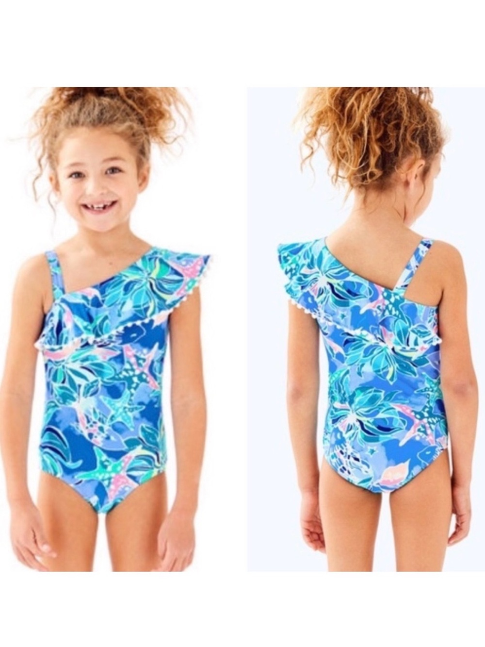 Lilly Pulitzer celestial seas girls swimsuit